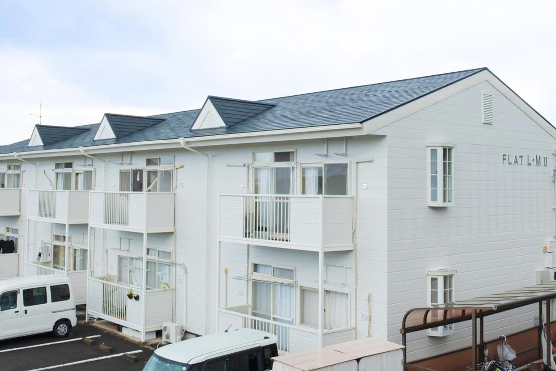 寄道アパート203-2ベッドルーム1戸貸切-最大5名宿泊可-駐車場1台無料 Takamatsu Exterior foto